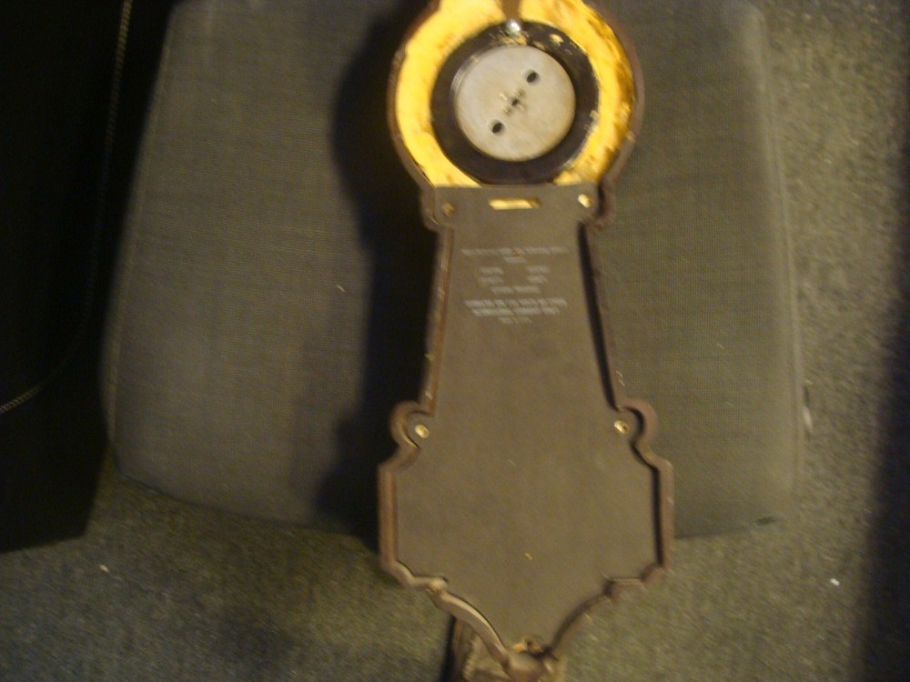 taylor stormoguide junior 1927 barometer (as is) read description