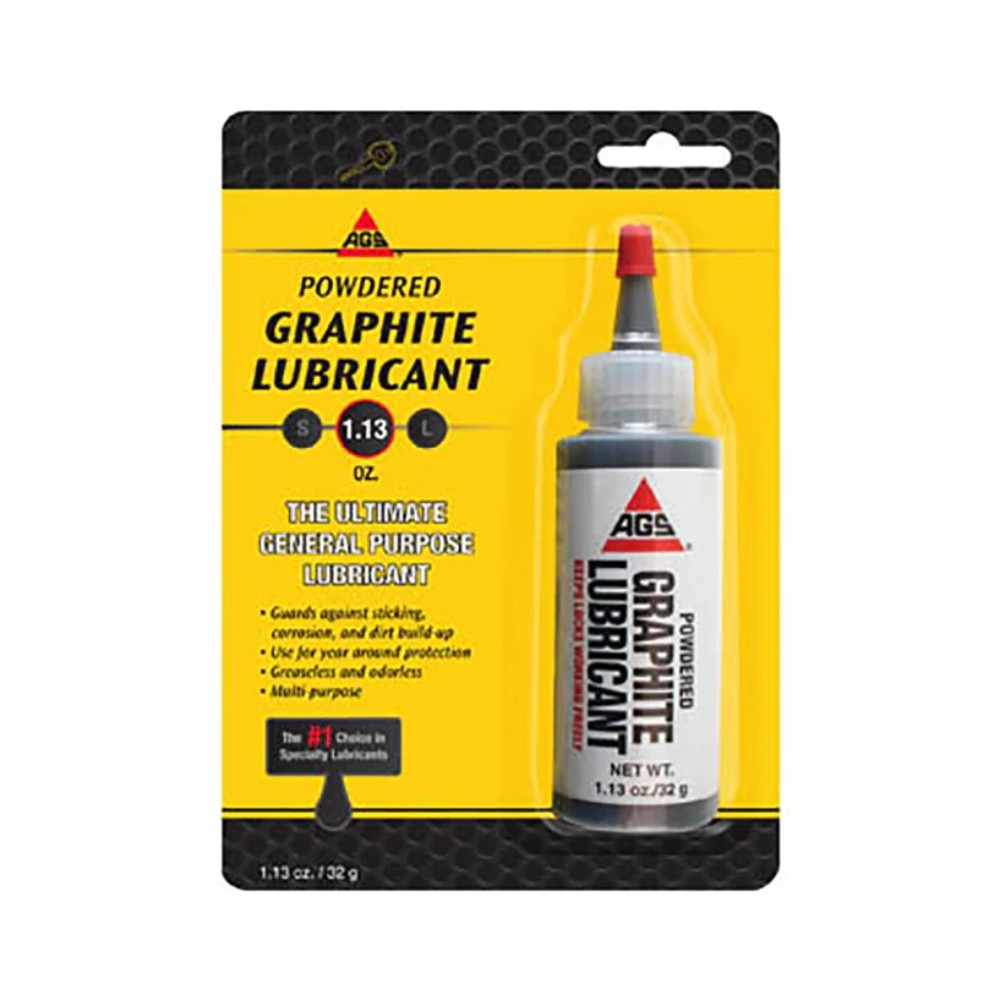 AGS MZ-5 2.26 Gravity Black Powdered Graphite Lubricant 1.13 oz.