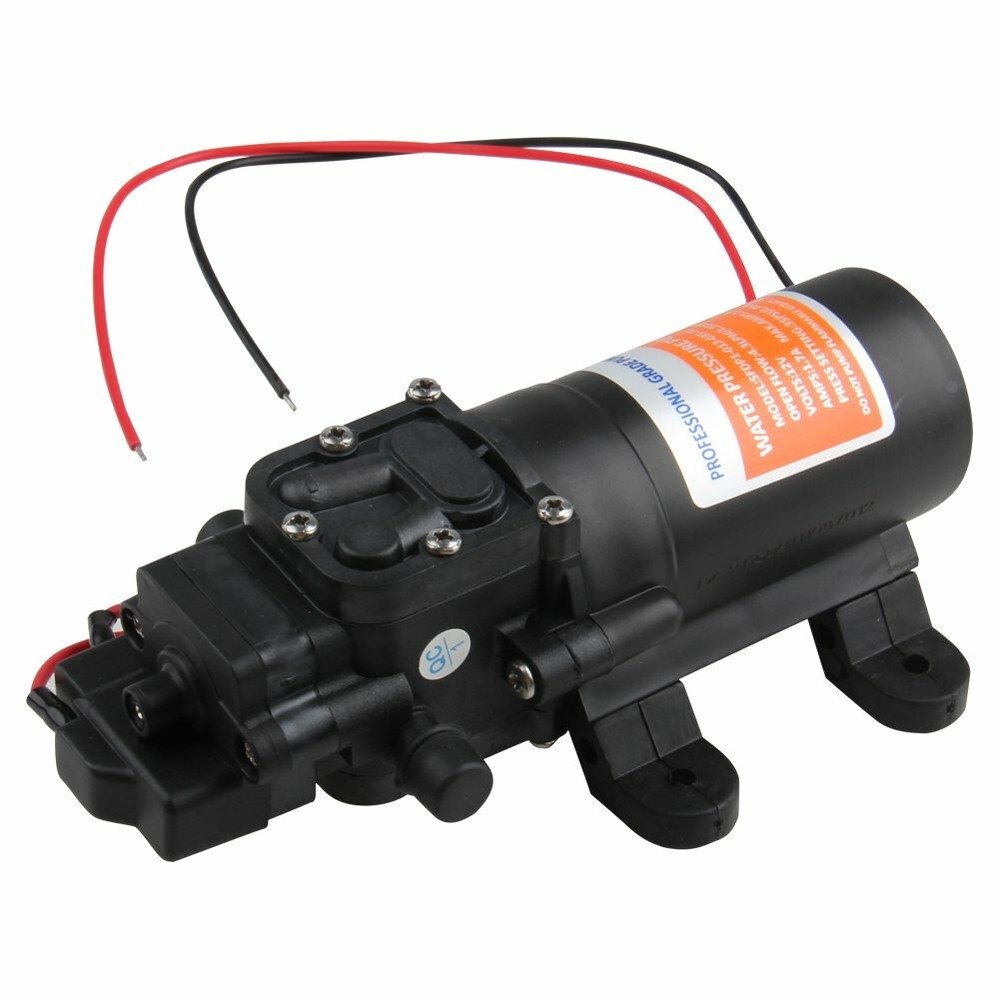 12V Marine Automatic Self priming Built-in High Pressure Switch 35PSI Water Pump