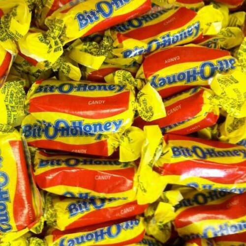 Bit-O-Honey Chewy Candy - BULK CANDY-  1/2 POUND- An Old-Fashioned Classic!
