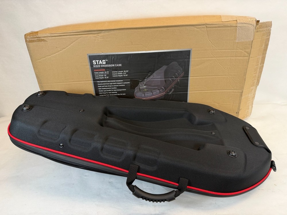 TENPOINT STAG HARD CASE (HCA-20318)-MISSING FOAM -FREE SHIPPING