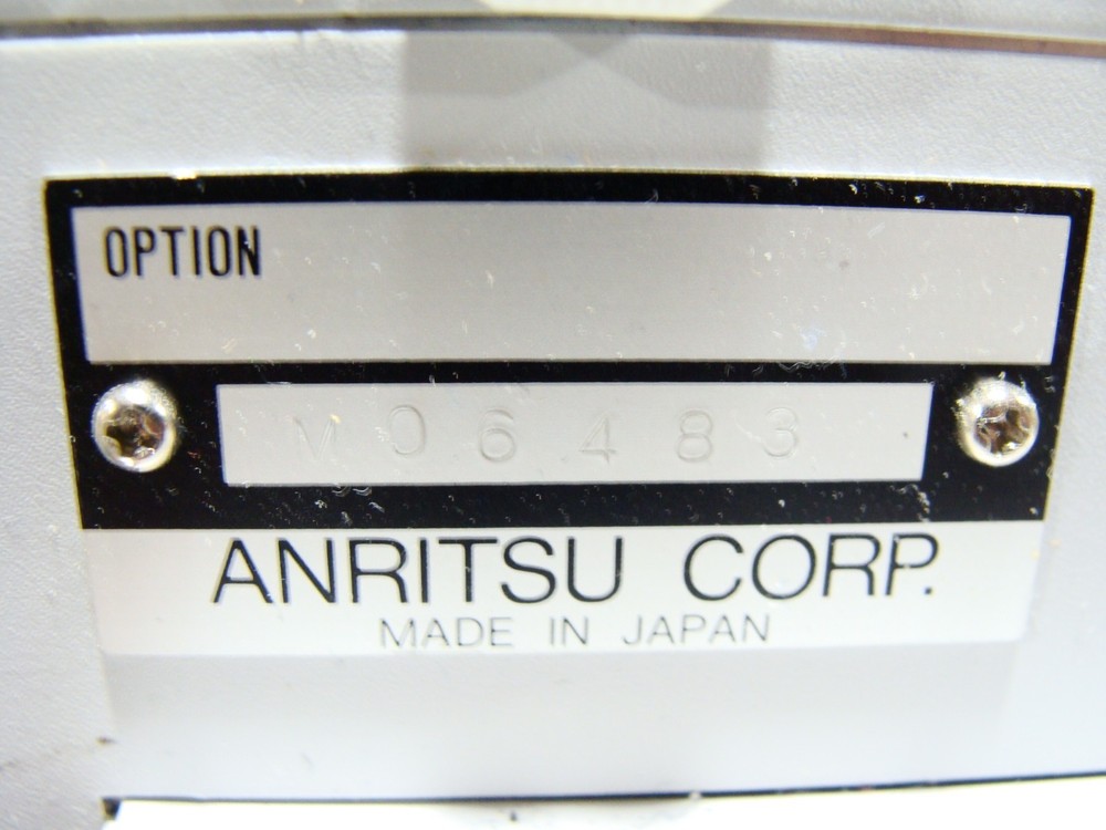 Anritsu MS9720A WDM Network Tester / Optical Spectrum Analyzer, 1.45-1.65um