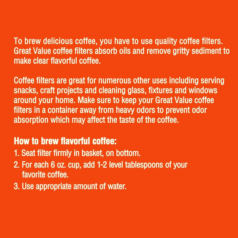 Natural Basket Coffee Filters
