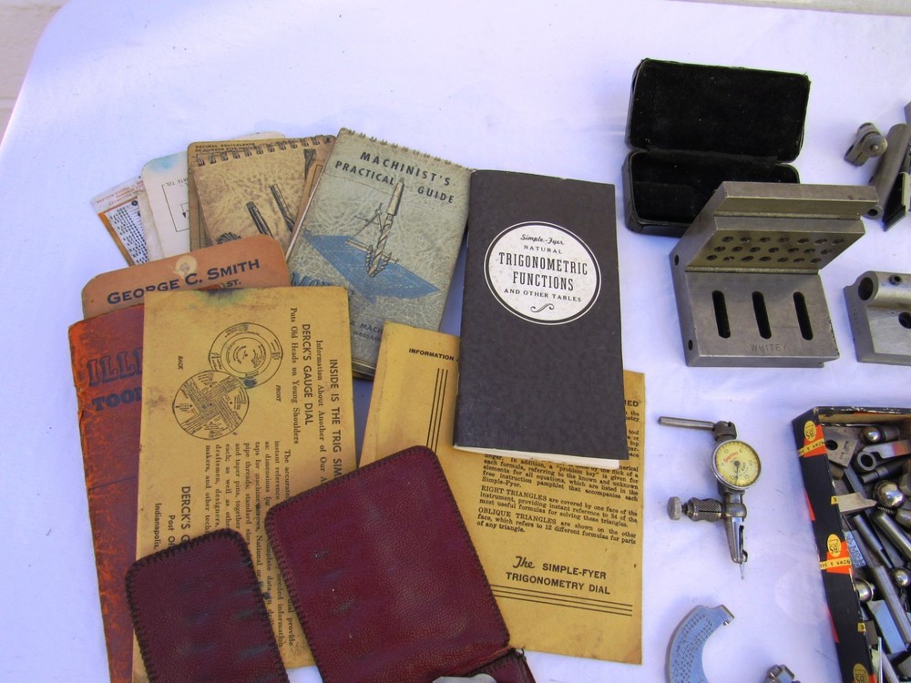 LOT OF MACHINIST TOOLS