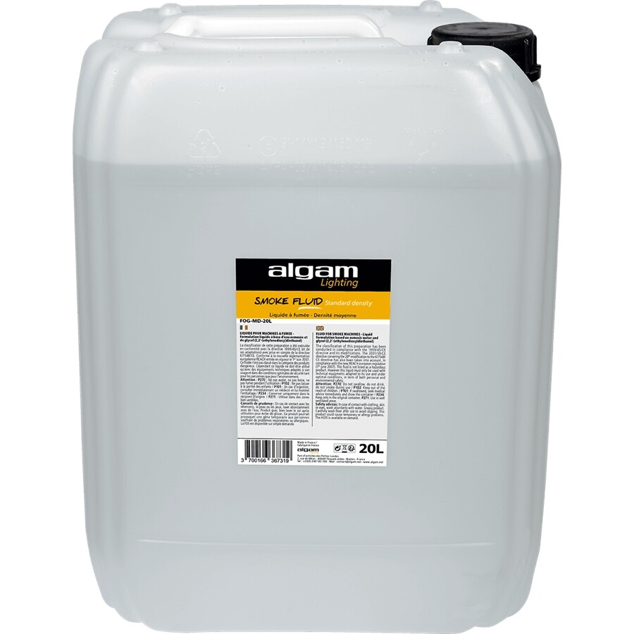 ALGAM FOG-MD-20L MEDIUM DENSITY SMOKE LIQUID? 20L ENVIRONMENTAL EFFECTS