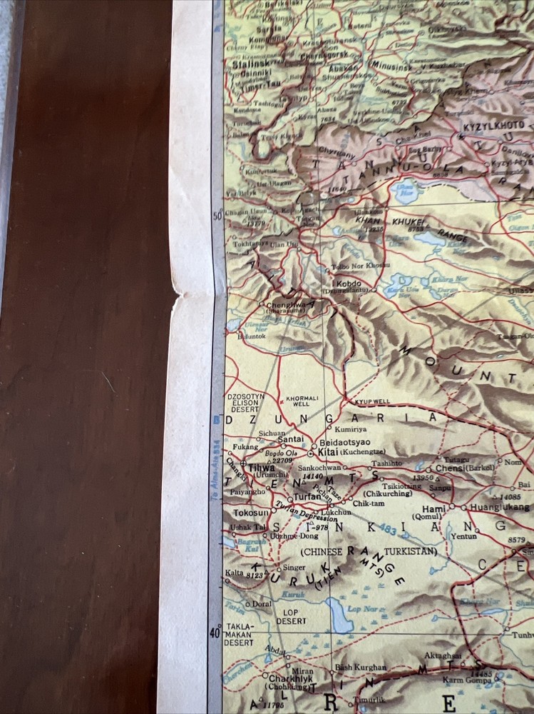 Esso War Map III Featuring The Pacific Theater