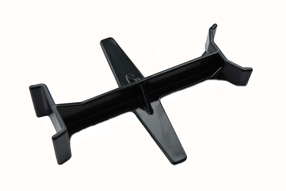 Race-Driven Fork Saver Brace Support for Motorcycle - Black Durable Plastic