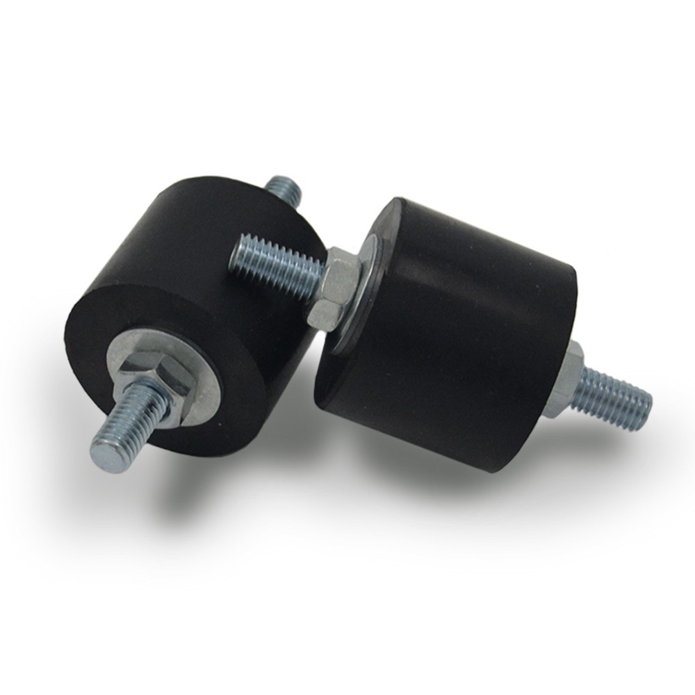 Anti-Vibration Rubber Isolator Mounts with Studs Shock Absorber, M8 Large