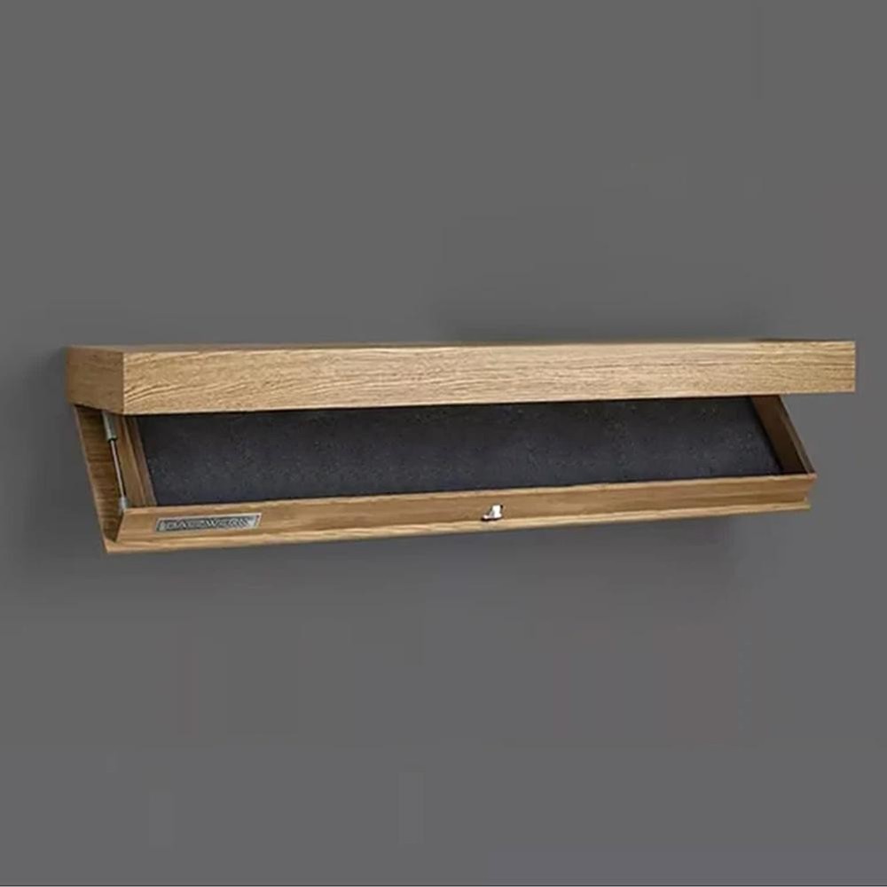 Shelf with Hidden Compartment - Wall-mounted Storage