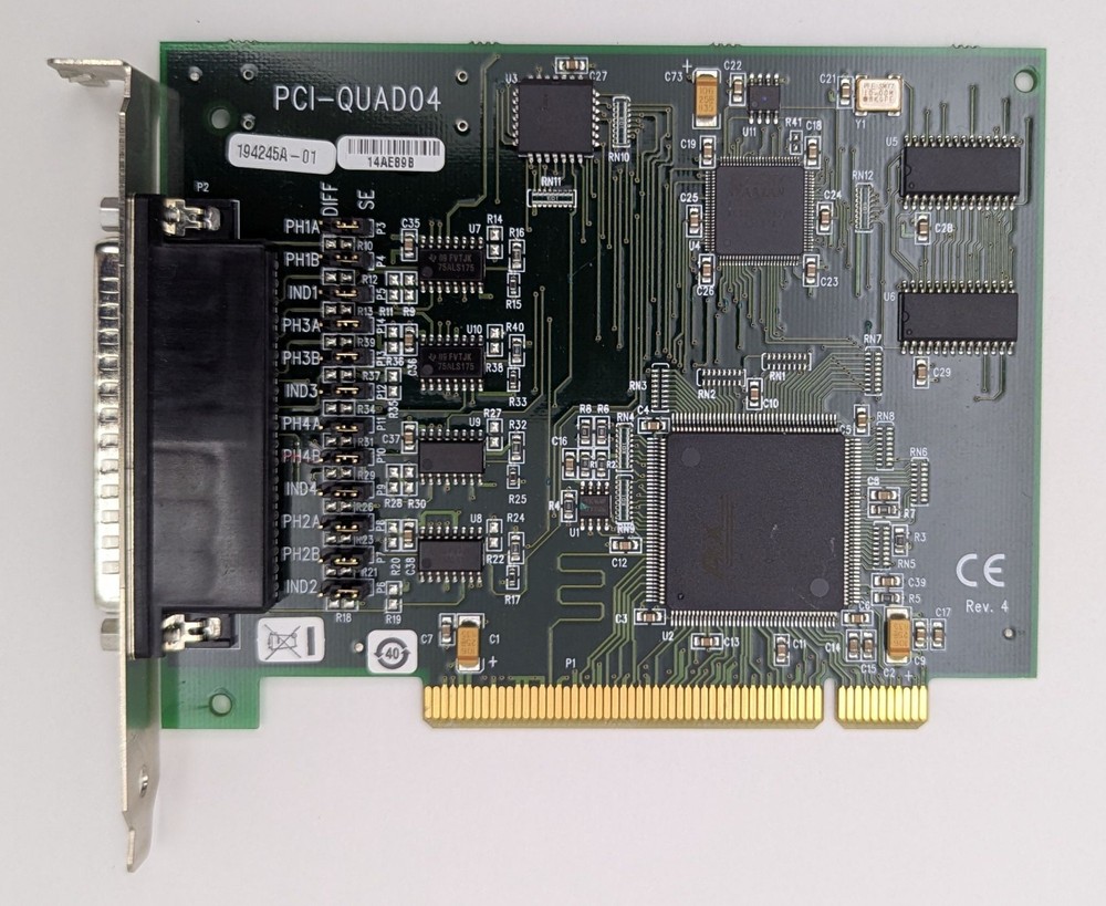 Measurement Computing PCI-QUAD04 4-Channel Quadrature Encoder Board 194245A-01