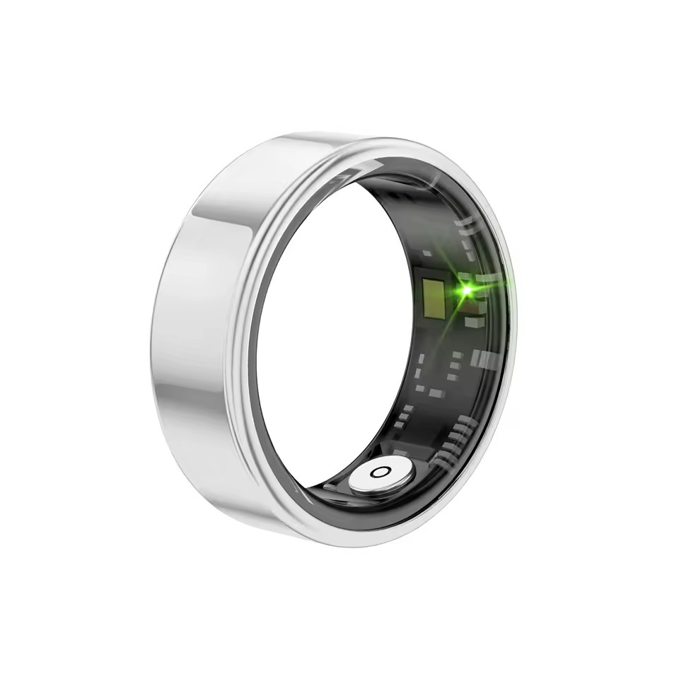 Waterproof Smart Ring Health Tracker – Heart Rate, Sleep & Activity iOS/Android