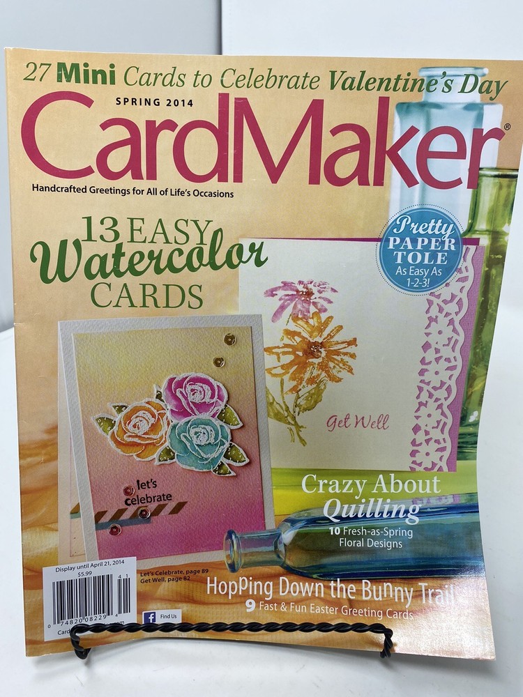 Card Maker Magazine 2014 Spring Single Issue Magazine