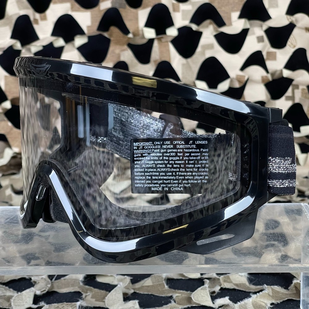 NEW JT ProFlex QLS Goggle Frame w/ Lens & Strap - Black