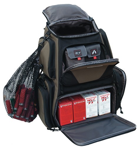 GPS Bags 1611SC Sporting Clays Backpack Olive w/Visual ID Storage System