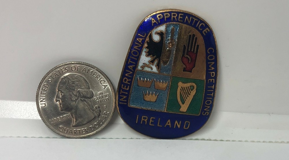 International Apprentice Competitions Ireland Pin