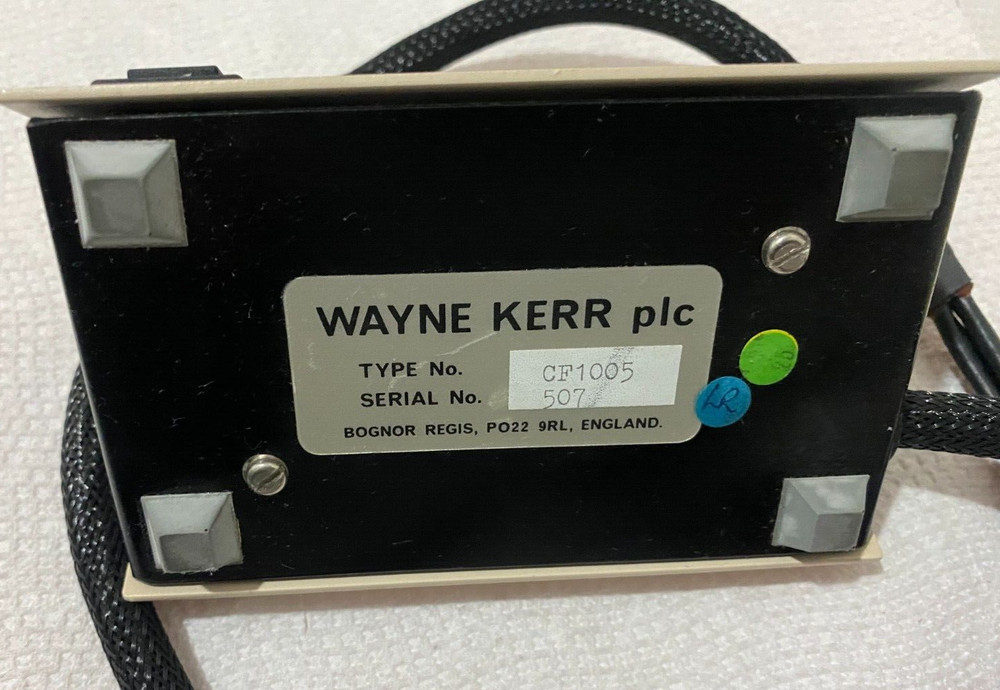 Wayne Kerr CF1005 Component fixture