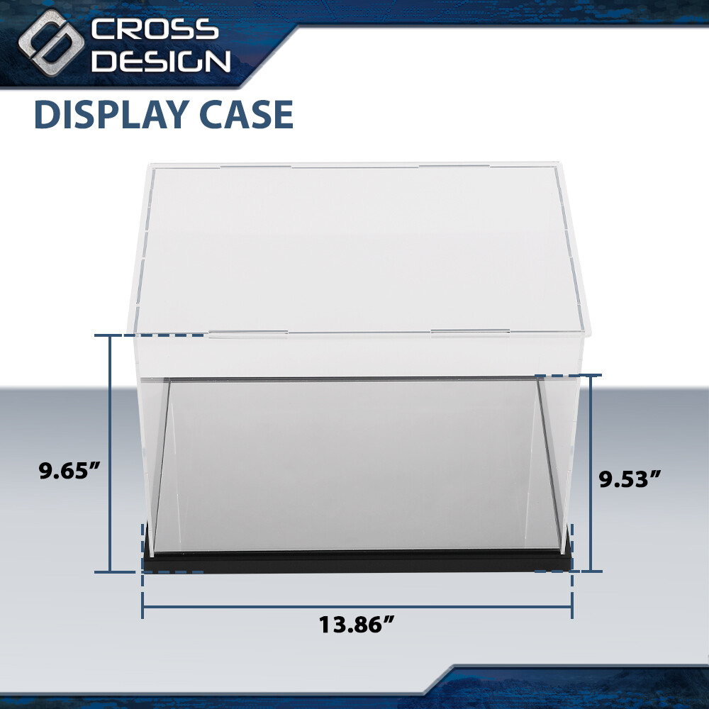 Clear Single Boxing Glove Horizontal Display Case