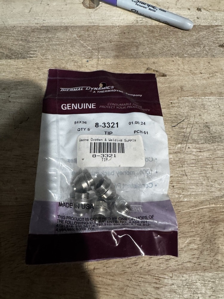 Thermal Dynamics 8-3321 Tip 5 pack