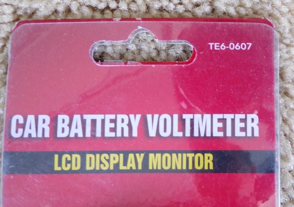 Digital Car Battery Voltmeter LCD Display @h20