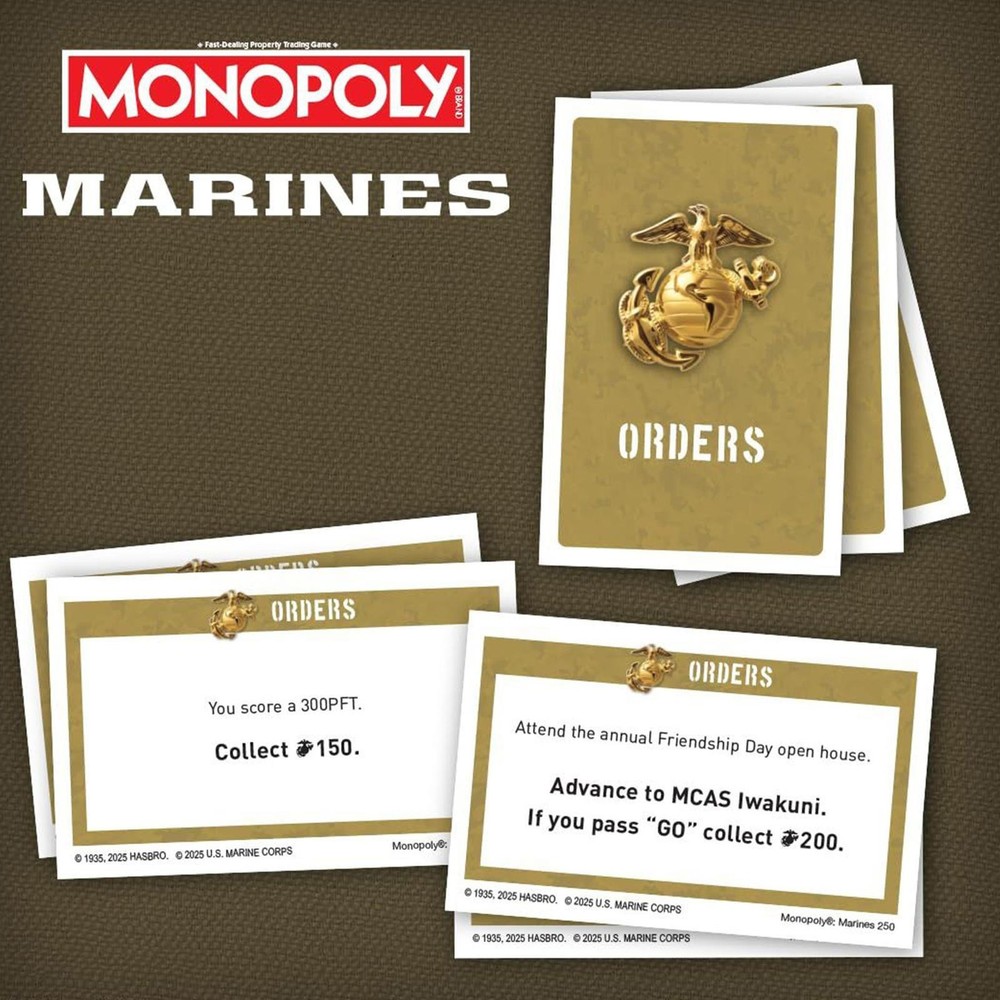 Monopoly: Marines 250th Anniversary Edition USMC