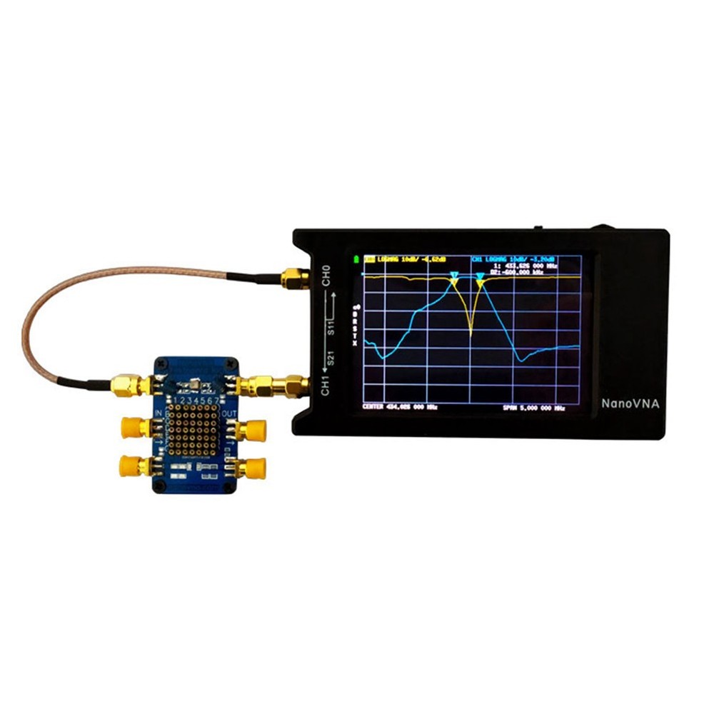 1Pc NanoVNA Testboard KitRadio Frequency Test Board Vector Network Test Filters
