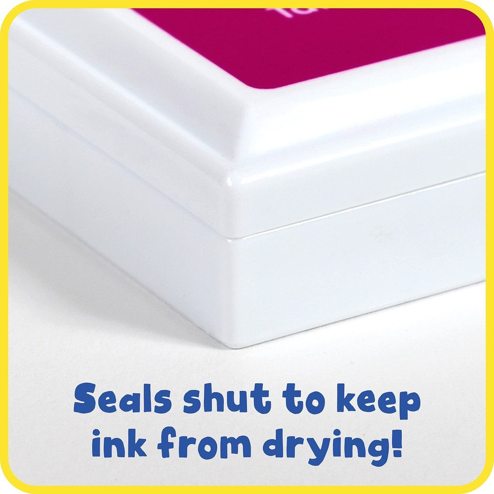 Ready 2 Learn Scented Stamp Pad - Cherry - Red - Non-Toxic - Fade