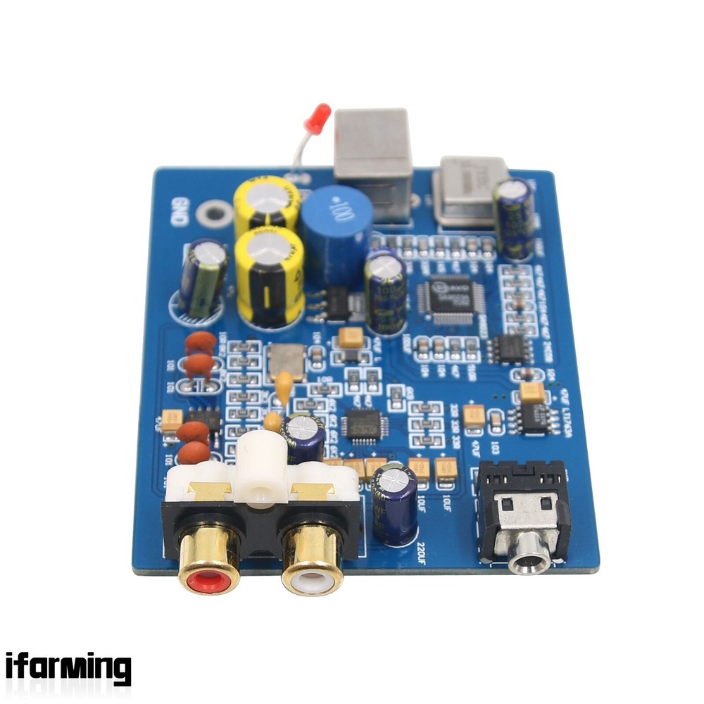 SA9023 ES9018K2M HIFI Audio DAC Decoder Sound Card Board Support 24bit 96K ifa