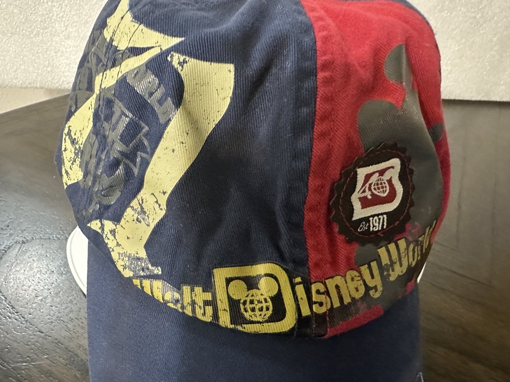 Disney World 40th Anniversary Hat Mickey Mouse