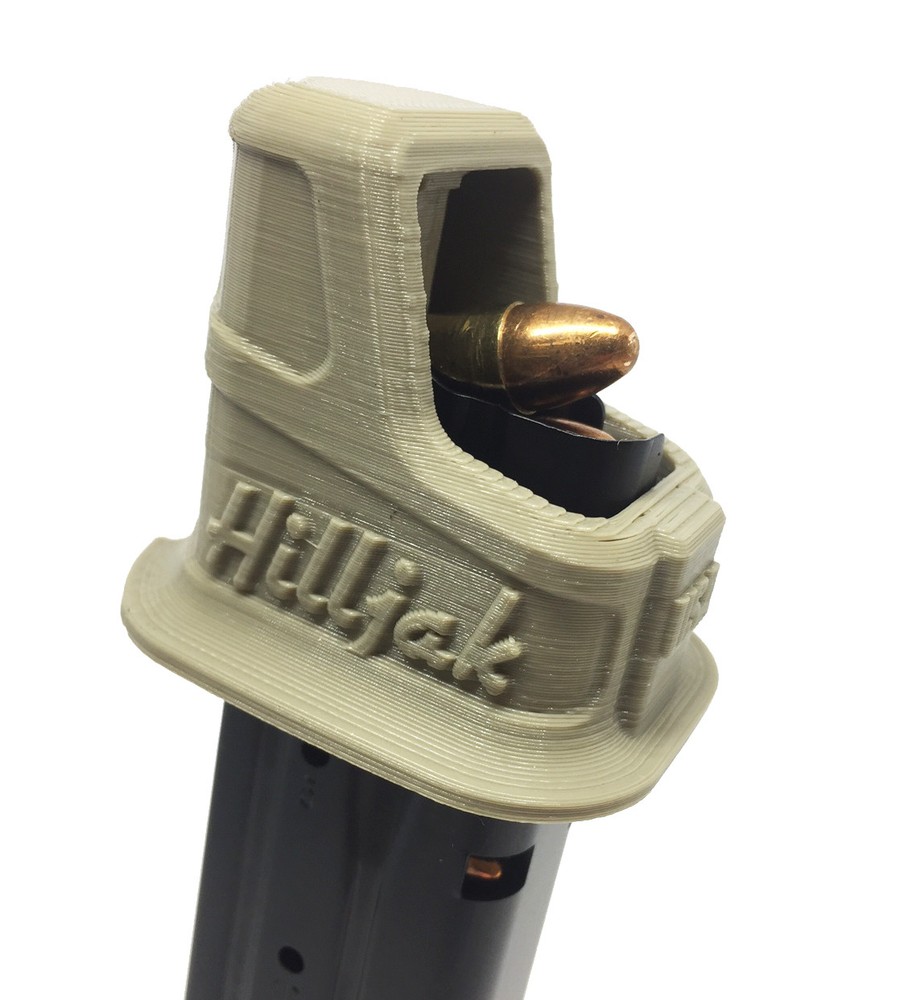 Universal 9MM Double-Stack Magazine Loader, Hilljak QL9 1.0 - Dark Earth
