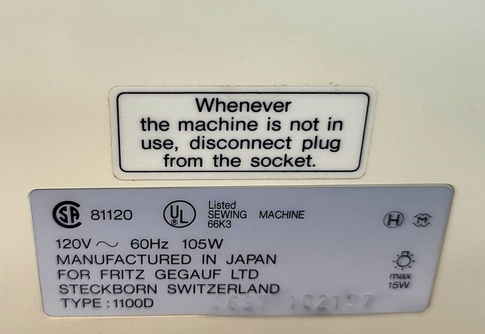 Bernina 1150MDA Overlock / Serger Sewing Machine