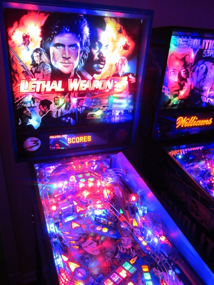 LETHAL WEAPON 3 - NON GHOSTING Lighting Kit custom SUPER BRIGHT PINBALL LED KIT