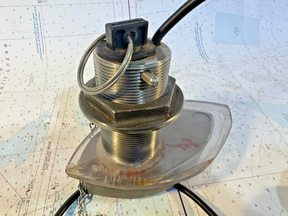 GARMIN STAINLESS STEEL DEPTH TRANSDUCER??? 2" Thread