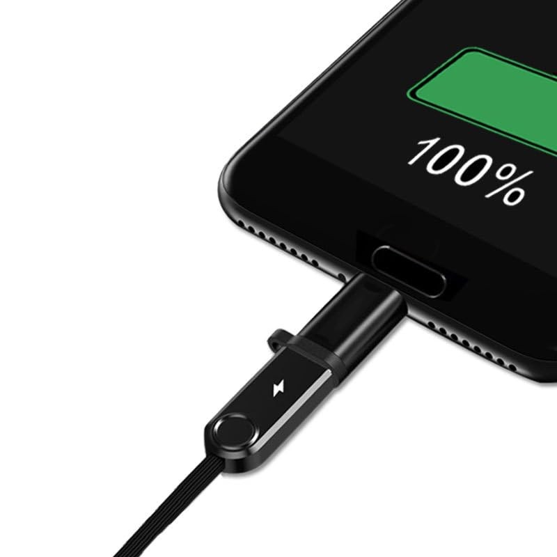 Accessonico 4 Pack USB-C to Micro USB Adapter USBC Type C Female Black