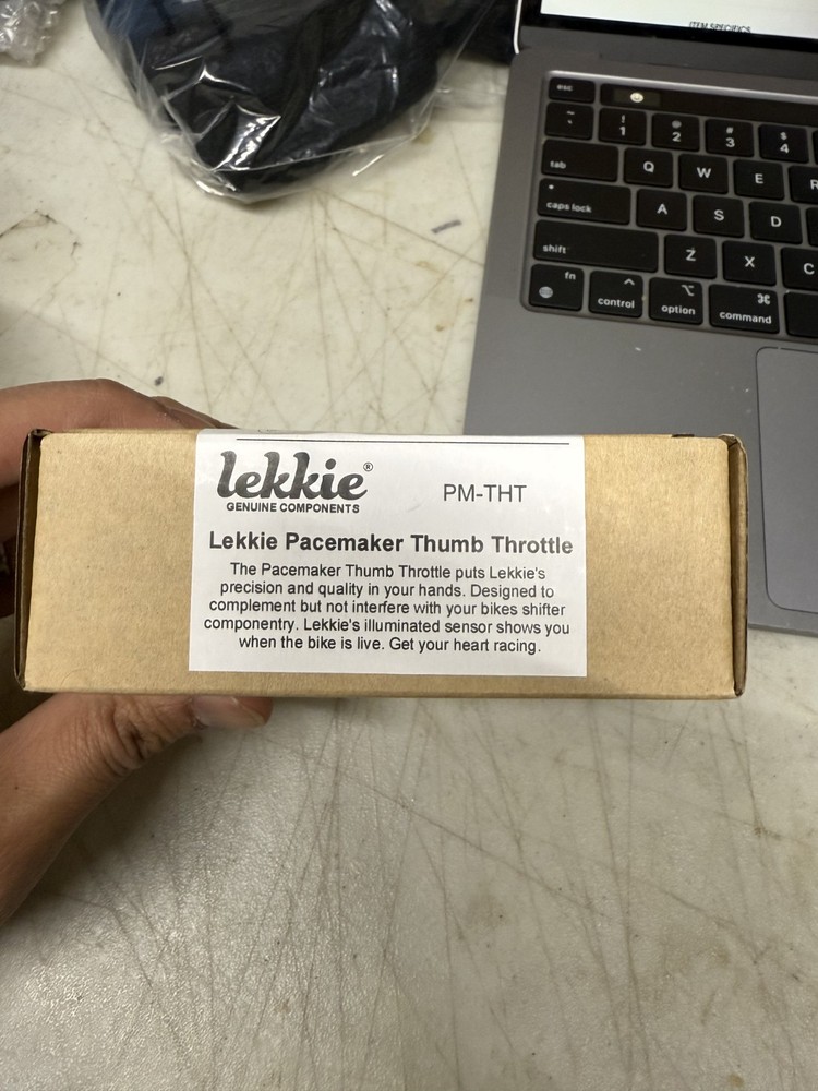 Pacemaker Electric Bike Thumb Throttle -Left Hand