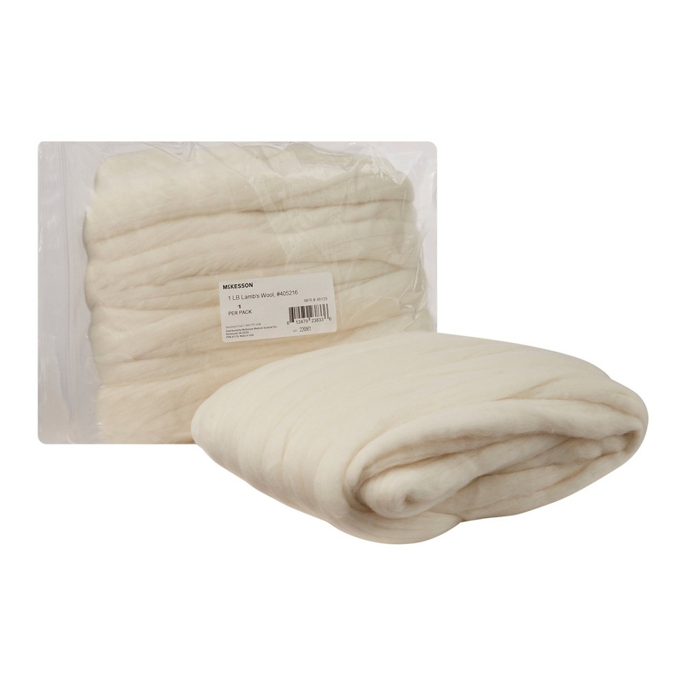 McKesson Opaque Lamb's Wool Padding 1 lb. 48129