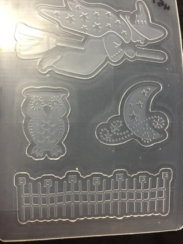Anna Griffin HALLOWEEN Cut & Emboss Folder & Card Stock Sampler 👻 Boo! #457