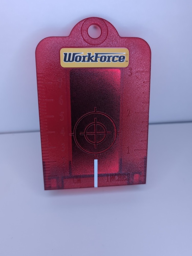 WorkForce Red Laser Floor Level Target Magnetic Genuine