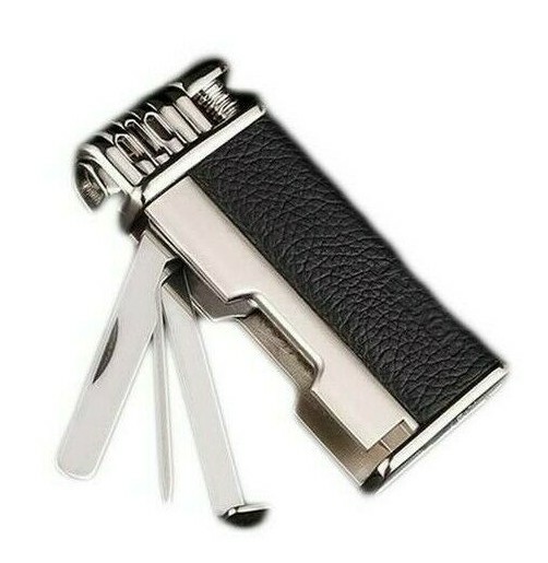 Tobacco Lighter Honest Retro Multi-function Butane Gas W/ Tools, Gift Box
