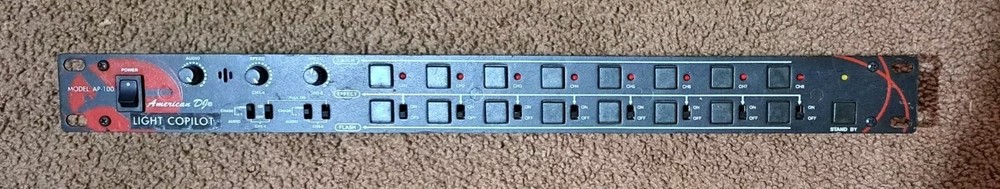 American DJ Light CoPilot LC100 Analog Controller. Model Says Ap-100. Beta?