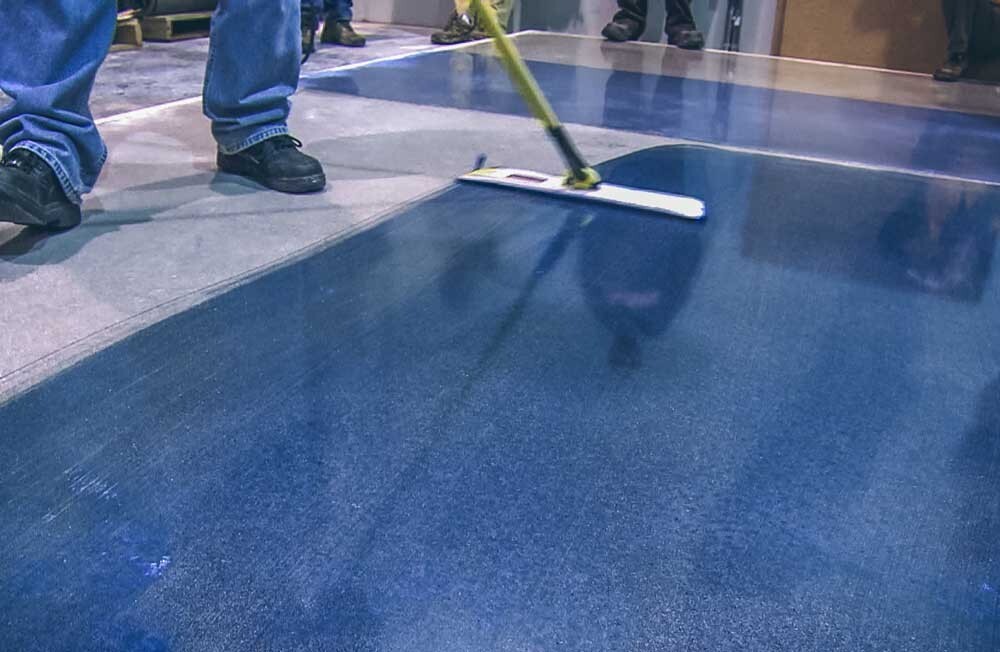 PROSOCO GemTone Stain | Translucent Color Dye Interior Concrete Floors BRONZE