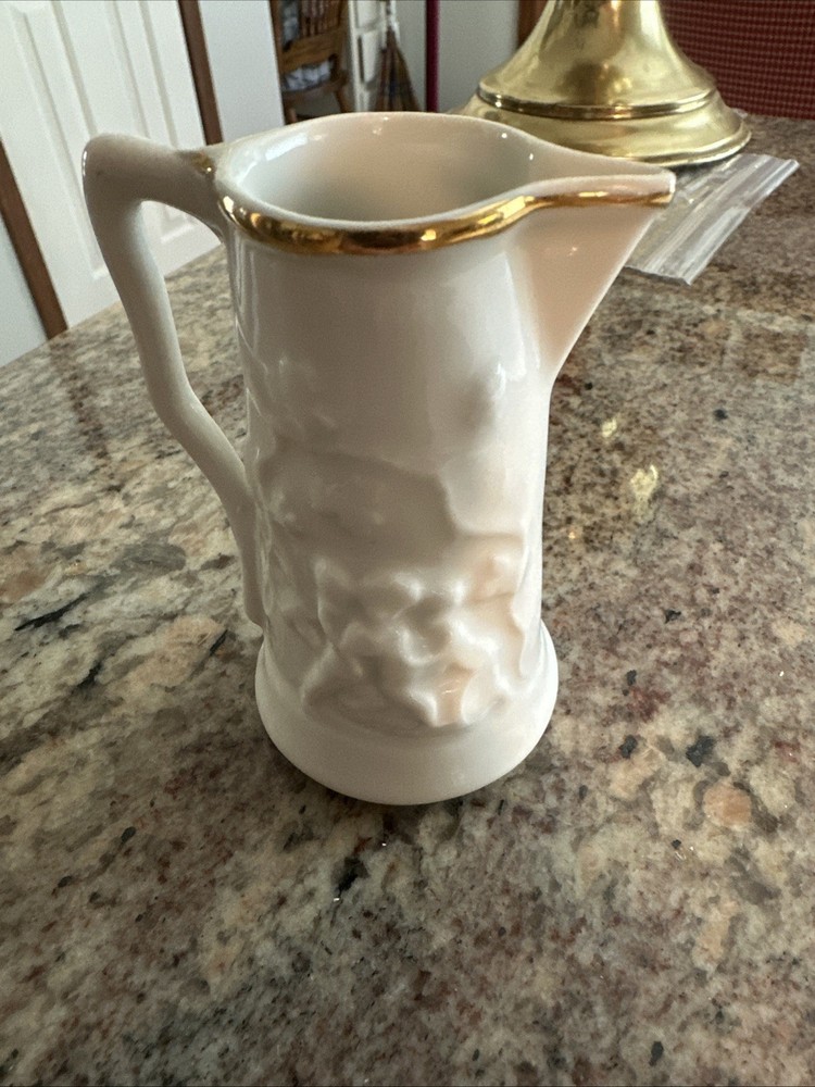 Tiny Pitcher - Resembles Royal Stanford Type Pitcher W/gold Trim