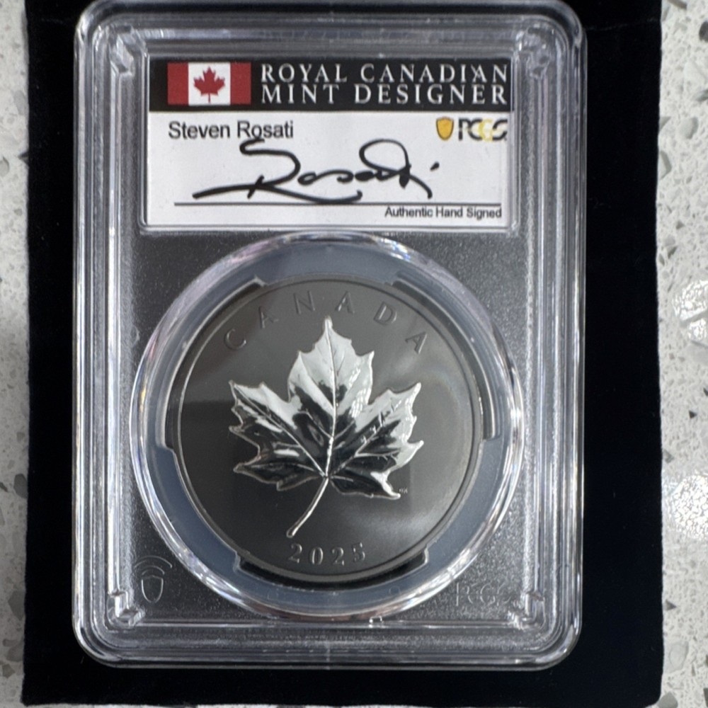 2025 Canada $20 Elegant Maple Matte Coin PCGS PR70 Commemorative