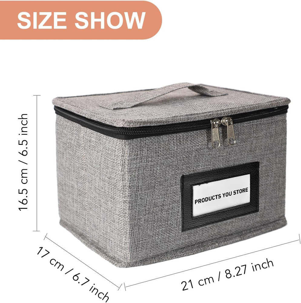 Die Cut Storage Box,Die Cut Storage Organizer,Fully-Padded inside with Sturdy Co