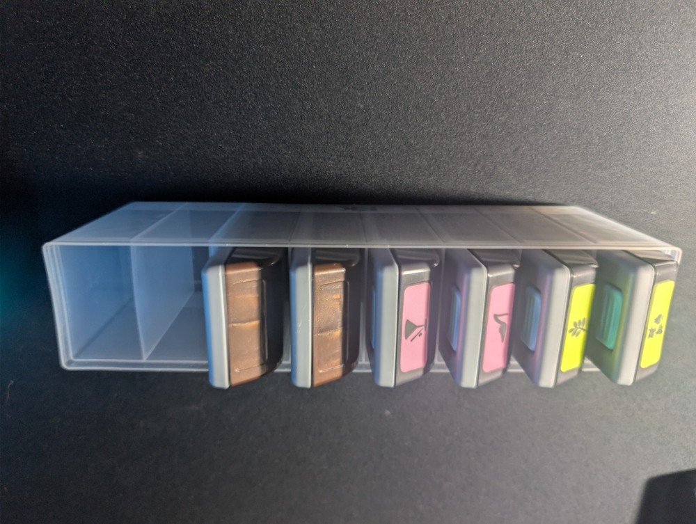 Huge EK Success Punch Lot 36 Pc – Slim Stackable Border Pineapple Lips Elephant