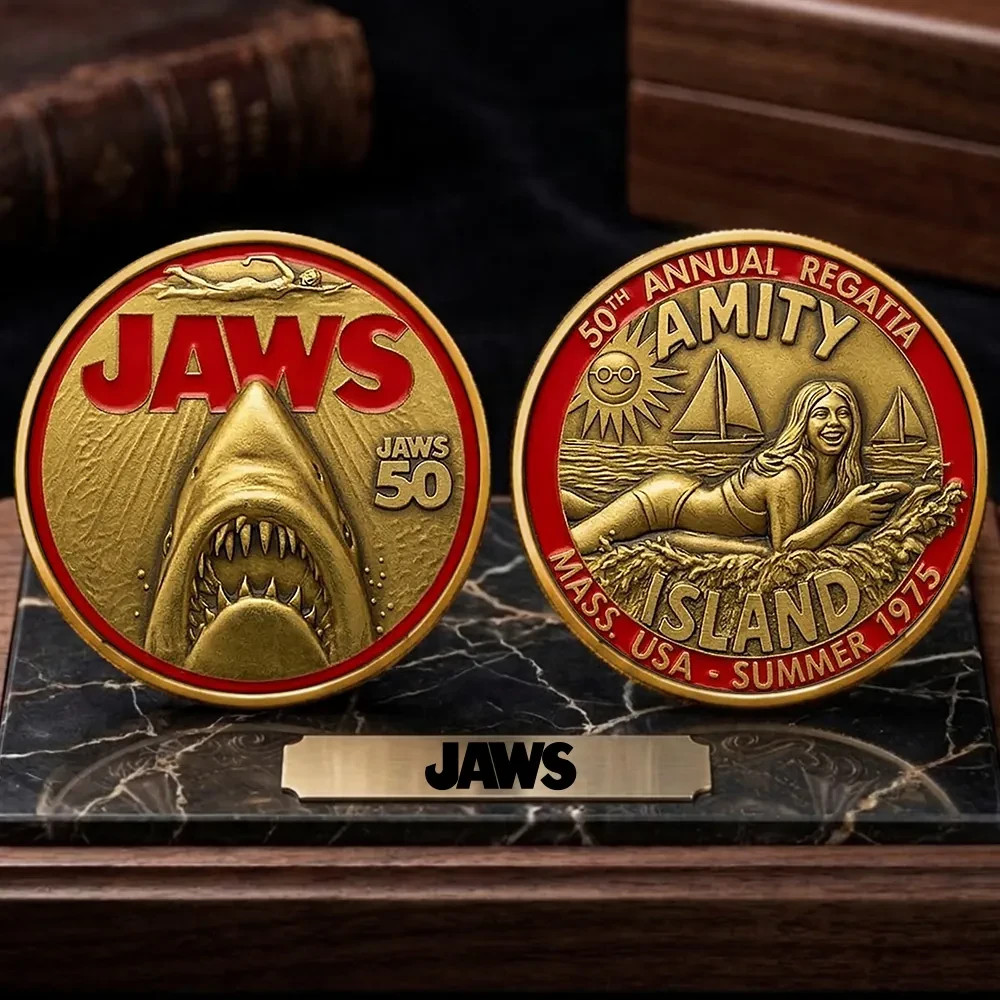 Jaws 50th Anniversary Commemorative Coin