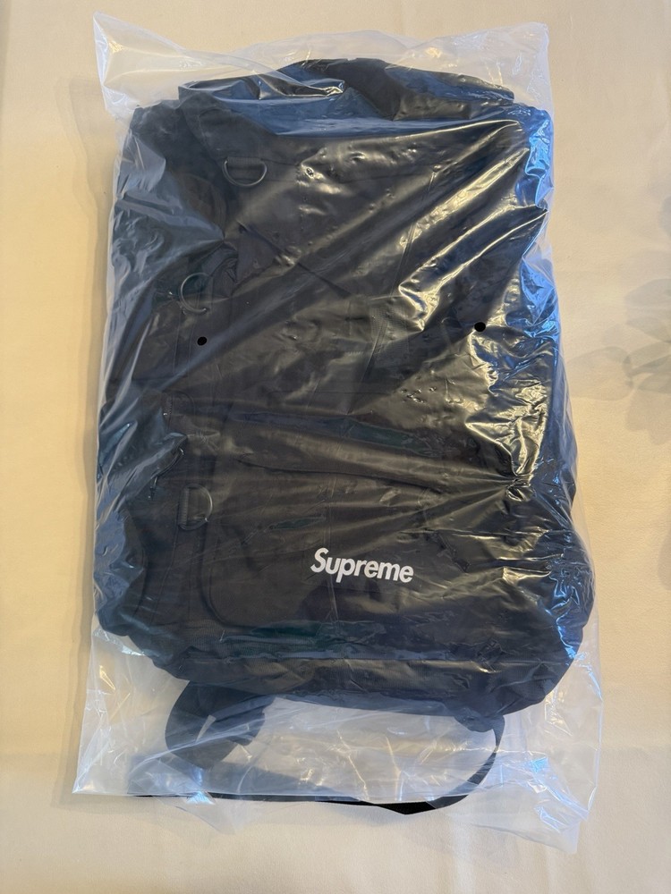 Supreme SS23 Military Field Box Backpack Black