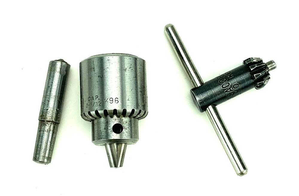Rare Mini Jacobs Drill Chuck with Key.