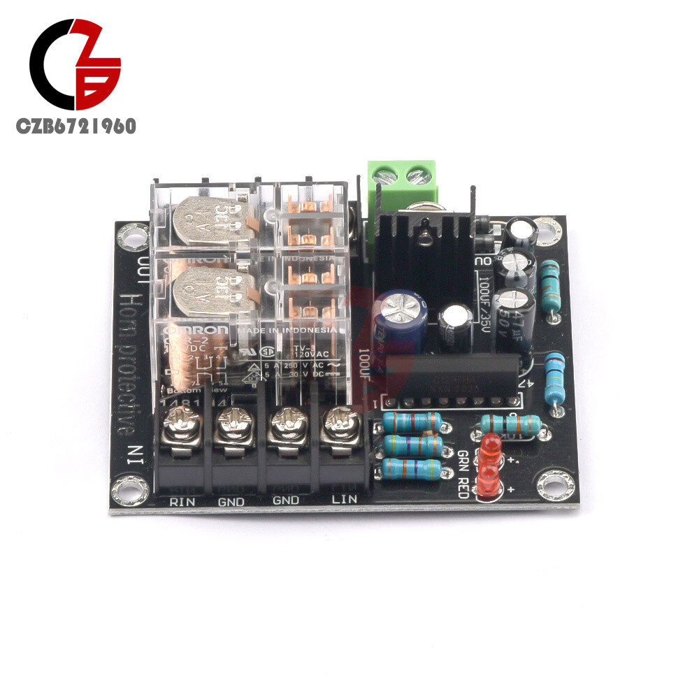 Double Parallel Japan Relay Horn Speaker Protection Board Module UPC1237