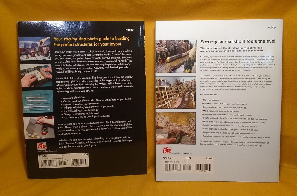 Model Railroading Terrain Modeling 6 book lot Trackwork Trestle Coal Scenery