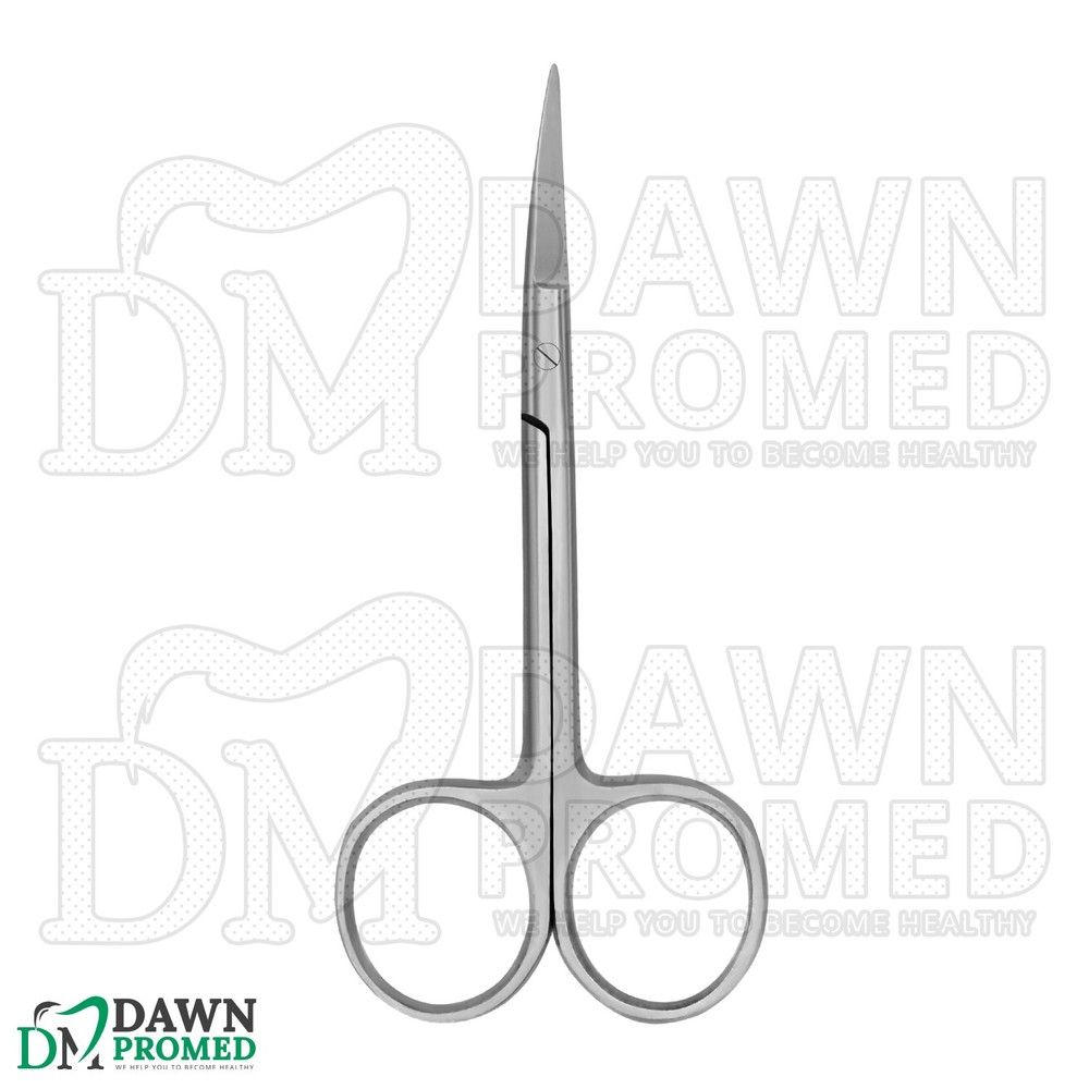 Iris Scissors 4.5″ Curved Round Pattern Dental Veterinary Surgical Instruments